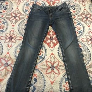 BKE Peyton straight leg denim jeans